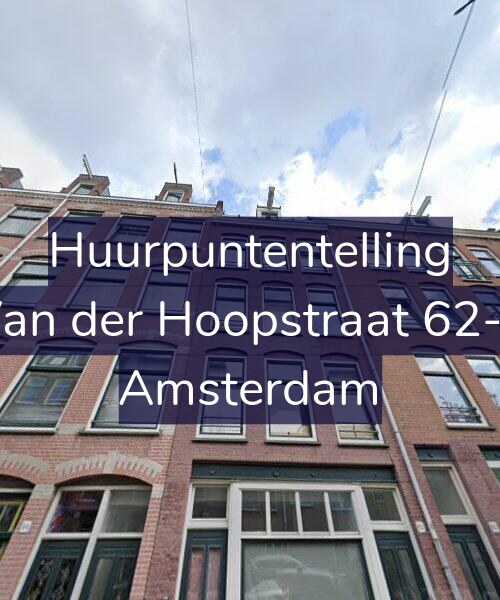 Foto gevel Huurpuntentelling voor Van der Hoopstraat 62-2, Amsterdam