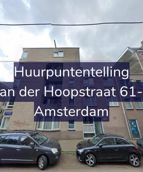 Foto gevel Huurpuntentelling voor Van der Hoopstraat 61-H, Amsterdam