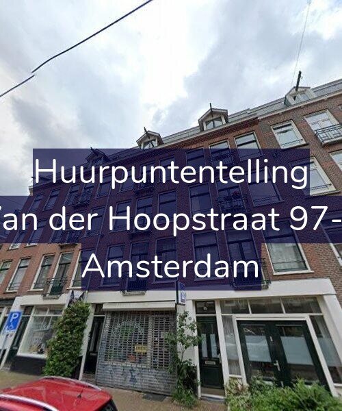 Foto gevel Huurpuntentelling voor Van der Hoopstraat 97-1, Amsterdam