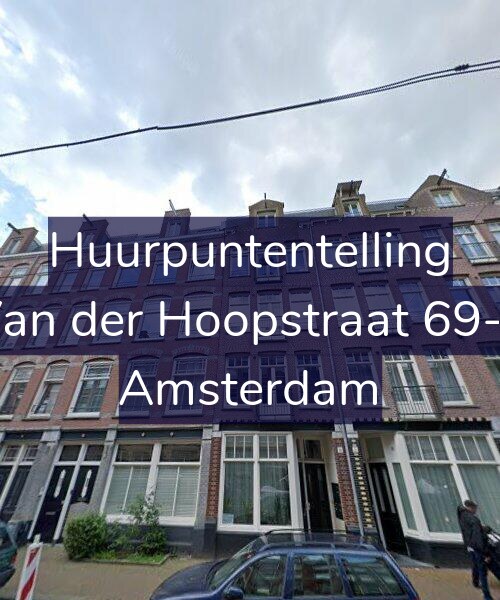 Foto gevel Huurpuntentelling voor Van der Hoopstraat 69-1, Amsterdam