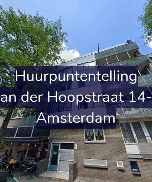 Foto gevel Huurpuntentelling voor Van der Hoopstraat 14-C, Amsterdam