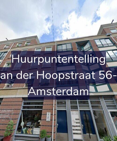Foto gevel Huurpuntentelling voor Van der Hoopstraat 56-C, Amsterdam