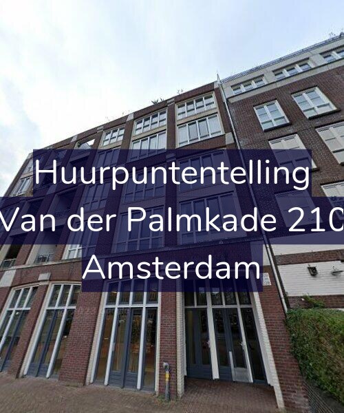 Foto gevel Huurpuntentelling voor Van der Palmkade 210, Amsterdam