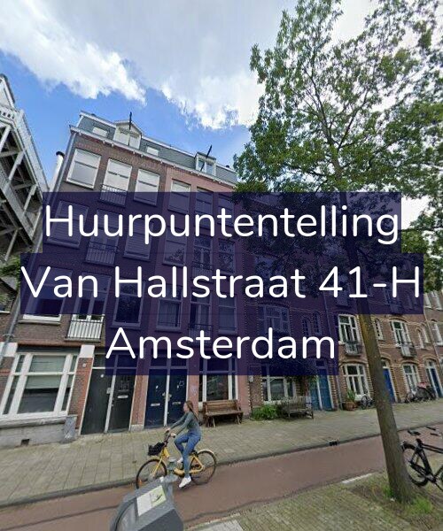 Foto gevel Huurpuntentelling voor Van Hallstraat 41-H, Amsterdam