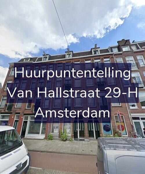 Foto gevel Huurpuntentelling voor Van Hallstraat 29-H, Amsterdam
