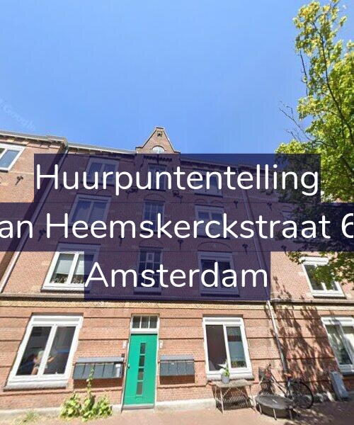 Foto gevel Huurpuntentelling voor Van Heemskerckstraat 66, Amsterdam