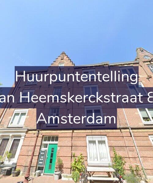 Foto gevel Huurpuntentelling voor Van Heemskerckstraat 82, Amsterdam