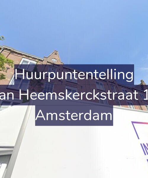 Foto gevel Huurpuntentelling voor Van Heemskerckstraat 18, Amsterdam