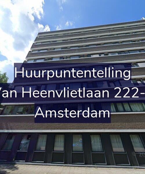 Foto gevel Huurpuntentelling voor Van Heenvlietlaan 222-L, Amsterdam