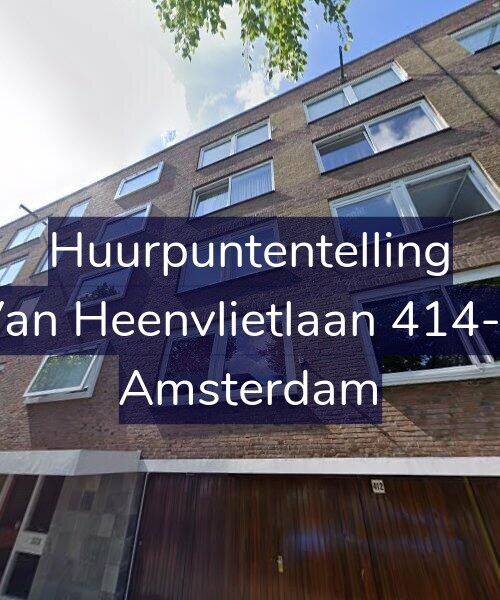 Foto gevel Huurpuntentelling voor Van Heenvlietlaan 414-4, Amsterdam