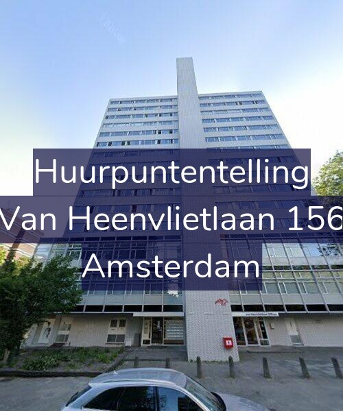 Foto gevel Huurpuntentelling voor Van Heenvlietlaan 156, Amsterdam