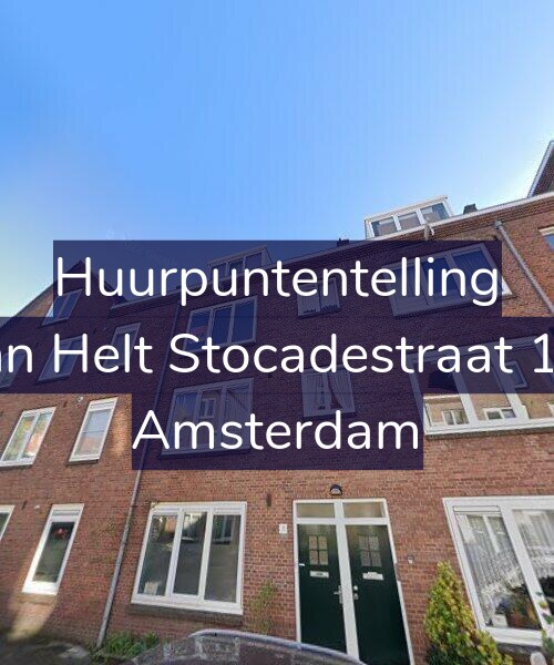 Foto gevel Huurpuntentelling voor Van Helt Stocadestraat 1-1, Amsterdam