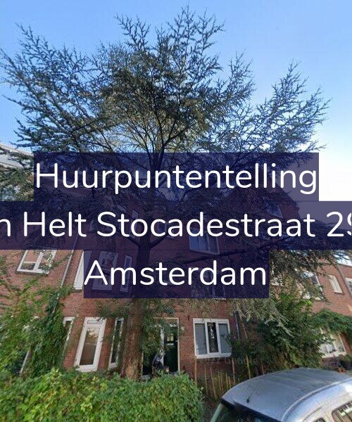 Foto gevel Huurpuntentelling voor Van Helt Stocadestraat 29-2, Amsterdam