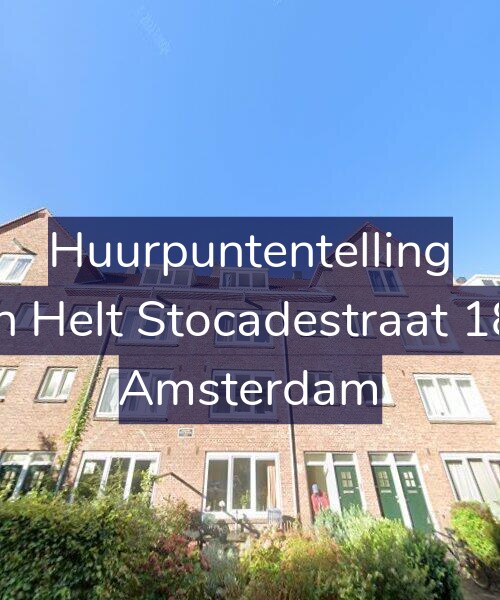 Foto gevel Huurpuntentelling voor Van Helt Stocadestraat 18-2, Amsterdam
