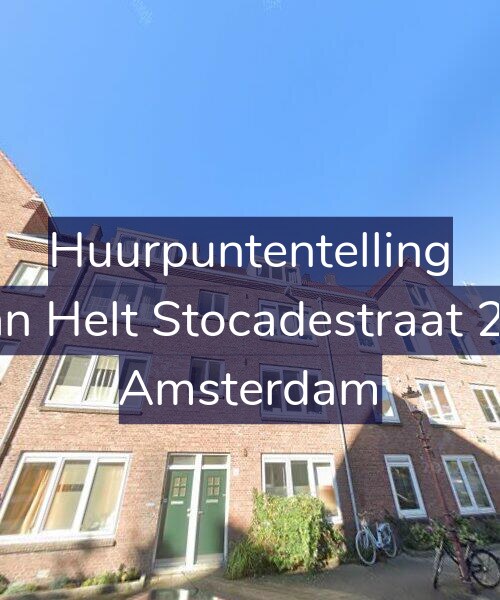 Foto gevel Huurpuntentelling voor Van Helt Stocadestraat 2-2, Amsterdam