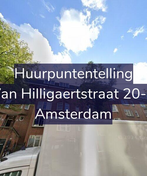 Foto gevel Huurpuntentelling voor Van Hilligaertstraat 20-B, Amsterdam