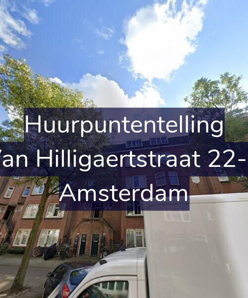 Foto gevel Huurpuntentelling voor Van Hilligaertstraat 22-C, Amsterdam