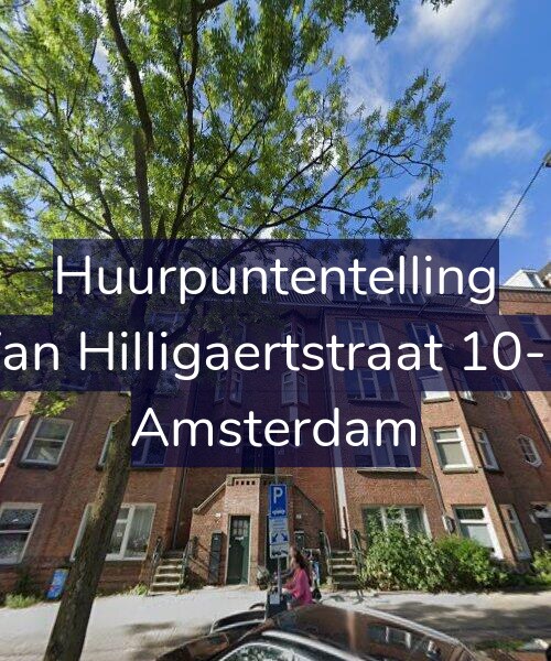 Foto gevel Huurpuntentelling voor Van Hilligaertstraat 10-D, Amsterdam