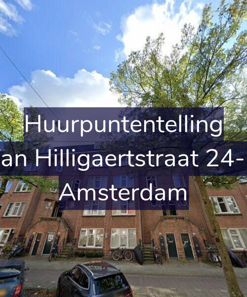 Foto gevel Huurpuntentelling voor Van Hilligaertstraat 24-D, Amsterdam