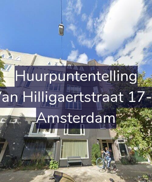 Foto gevel Huurpuntentelling voor Van Hilligaertstraat 17-3, Amsterdam