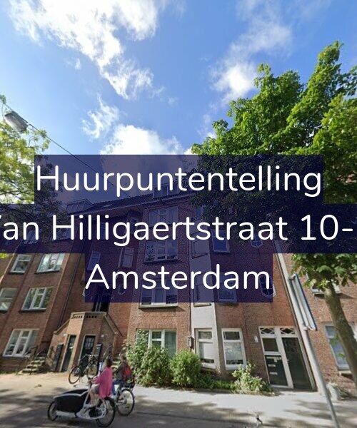 Foto gevel Huurpuntentelling voor Van Hilligaertstraat 10-A, Amsterdam