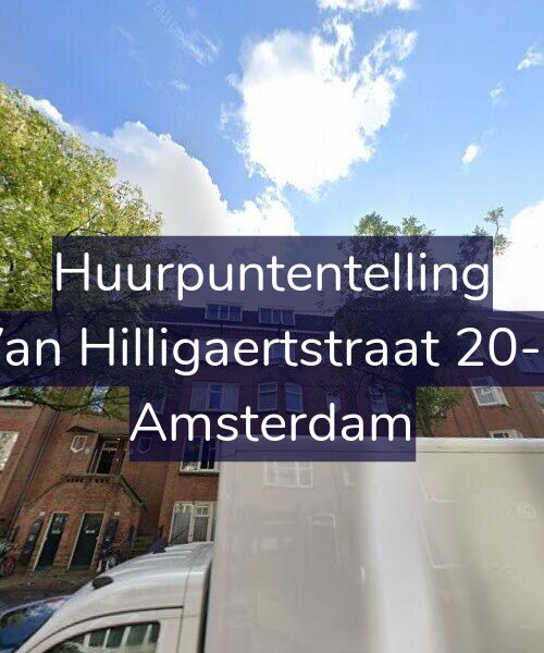 Foto gevel Huurpuntentelling voor Van Hilligaertstraat 20-C, Amsterdam