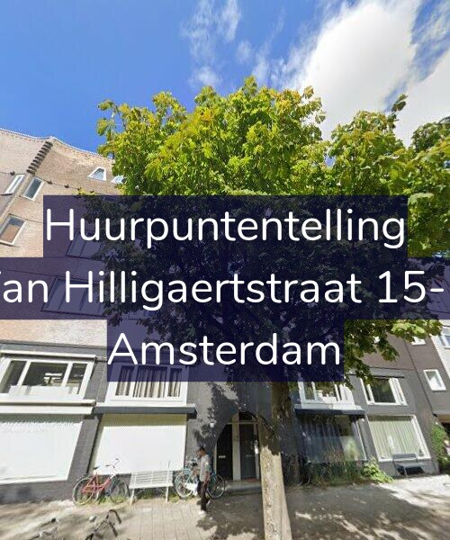 Foto gevel Huurpuntentelling voor Van Hilligaertstraat 15-H, Amsterdam
