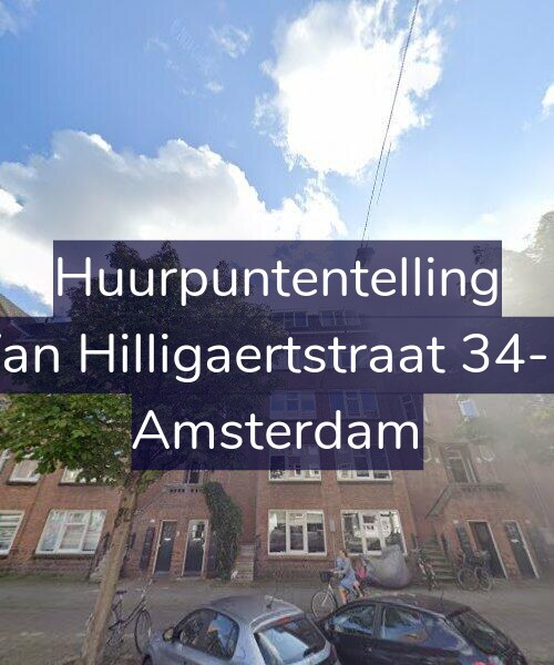 Foto gevel Huurpuntentelling voor Van Hilligaertstraat 34-D, Amsterdam