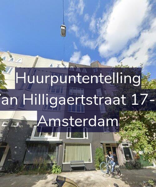 Foto gevel Huurpuntentelling voor Van Hilligaertstraat 17-B, Amsterdam