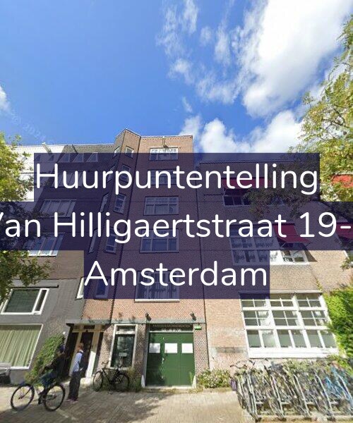Foto gevel Huurpuntentelling voor Van Hilligaertstraat 19-3, Amsterdam