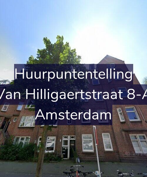 Foto gevel Huurpuntentelling voor Van Hilligaertstraat 8-A, Amsterdam