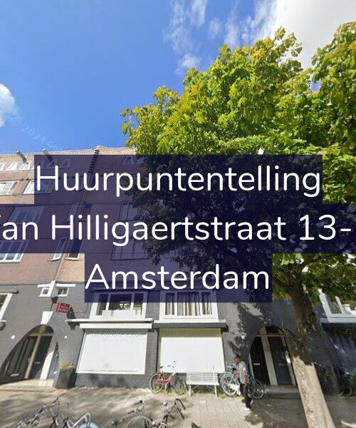 Foto gevel Huurpuntentelling voor Van Hilligaertstraat 13-H, Amsterdam