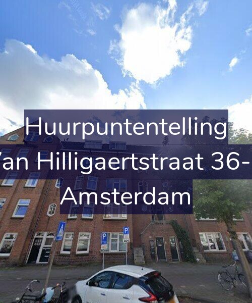 Foto gevel Huurpuntentelling voor Van Hilligaertstraat 36-C, Amsterdam