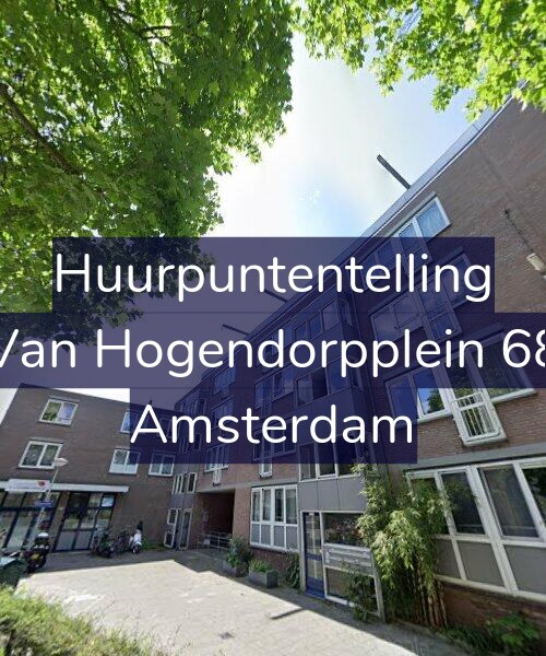 Foto gevel Huurpuntentelling voor Van Hogendorpplein 68, Amsterdam