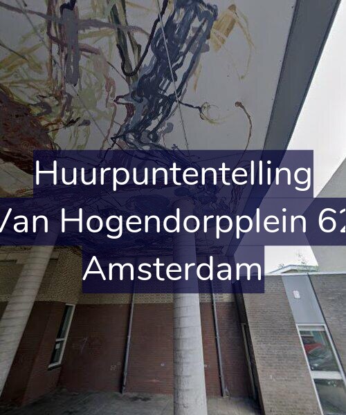 Foto gevel Huurpuntentelling voor Van Hogendorpplein 62, Amsterdam