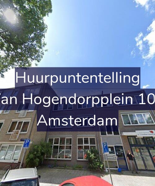Foto gevel Huurpuntentelling voor Van Hogendorpplein 106, Amsterdam