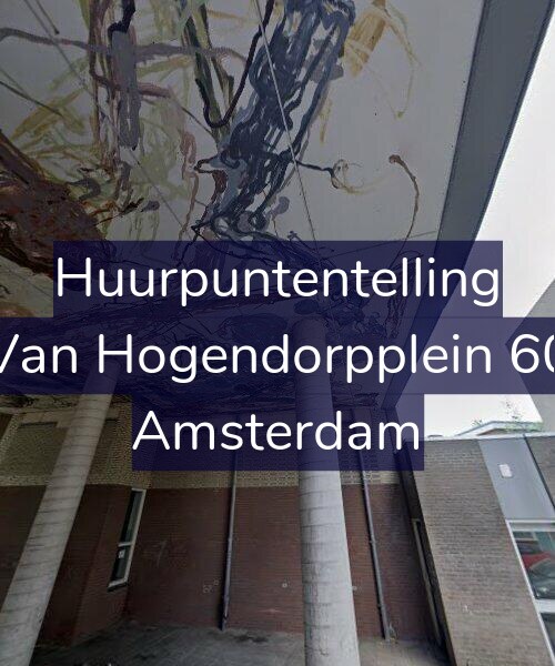 Foto gevel Huurpuntentelling voor Van Hogendorpplein 60, Amsterdam