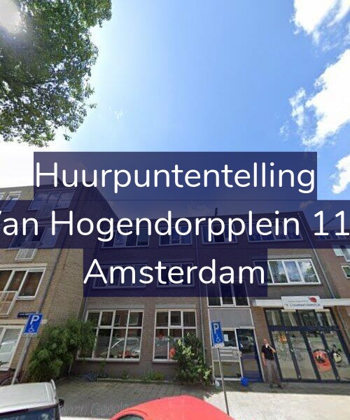 Foto gevel Huurpuntentelling voor Van Hogendorpplein 110, Amsterdam