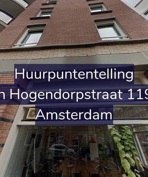 Foto gevel Huurpuntentelling voor Van Hogendorpstraat 119-C, Amsterdam