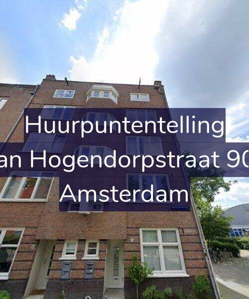 Foto gevel Huurpuntentelling voor Van Hogendorpstraat 909, Amsterdam