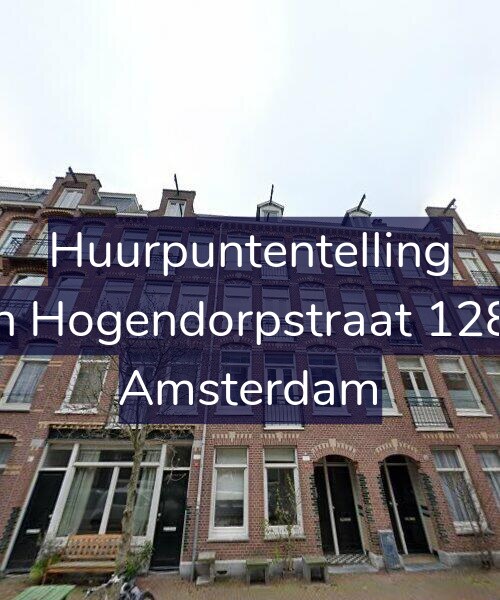 Foto gevel Huurpuntentelling voor Van Hogendorpstraat 128-H, Amsterdam