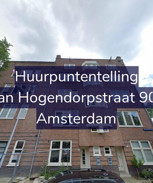 Foto gevel Huurpuntentelling voor Van Hogendorpstraat 901, Amsterdam