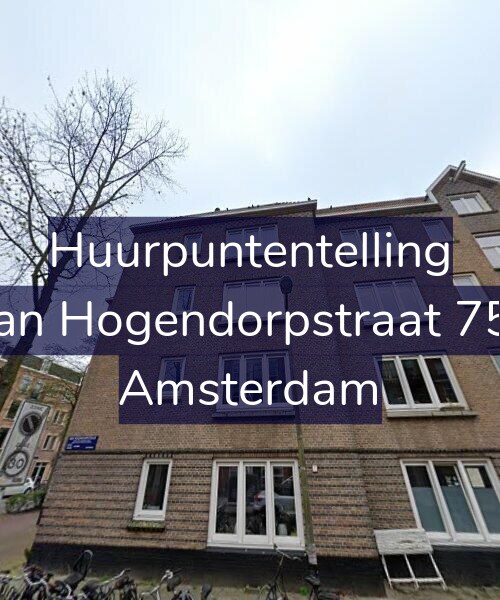 Foto gevel Huurpuntentelling voor Van Hogendorpstraat 757, Amsterdam