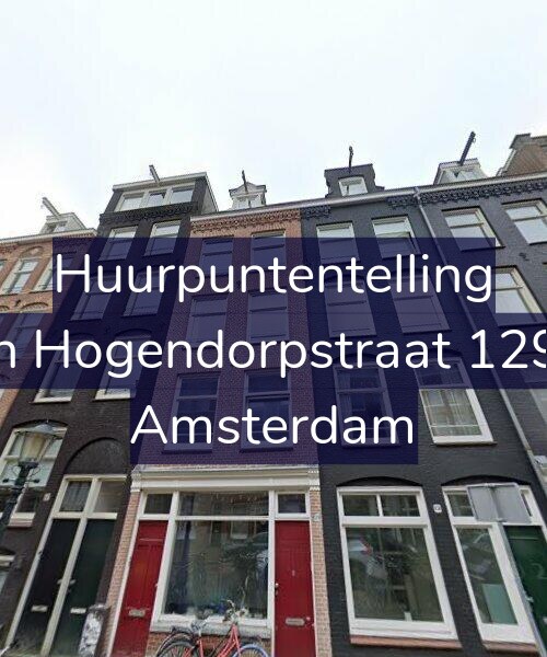 Foto gevel Huurpuntentelling voor Van Hogendorpstraat 129-H, Amsterdam