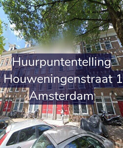 Foto gevel Huurpuntentelling voor Van Houweningenstraat 12-H, Amsterdam