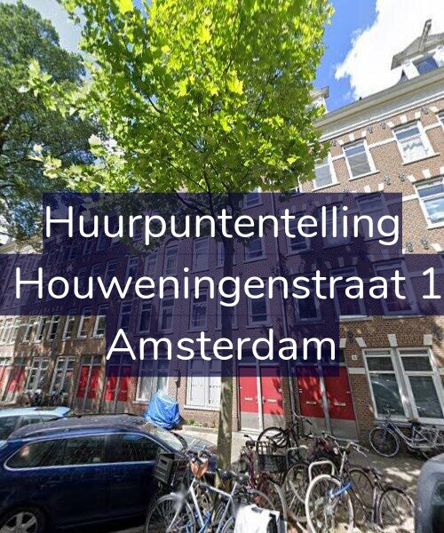 Foto gevel Huurpuntentelling voor Van Houweningenstraat 18-H, Amsterdam
