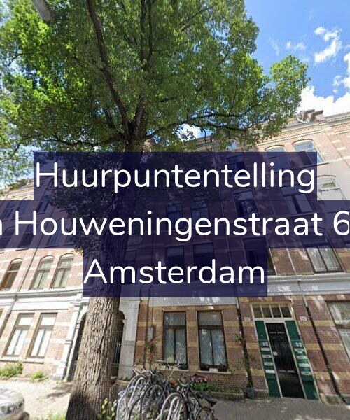 Foto gevel Huurpuntentelling voor Van Houweningenstraat 62-1, Amsterdam