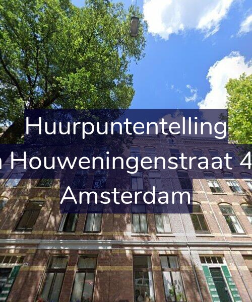 Foto gevel Huurpuntentelling voor Van Houweningenstraat 42-3, Amsterdam