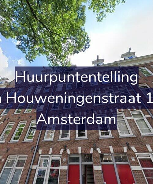 Foto gevel Huurpuntentelling voor Van Houweningenstraat 19-2, Amsterdam