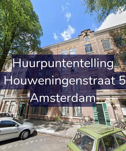 Foto gevel Huurpuntentelling voor Van Houweningenstraat 54-H, Amsterdam